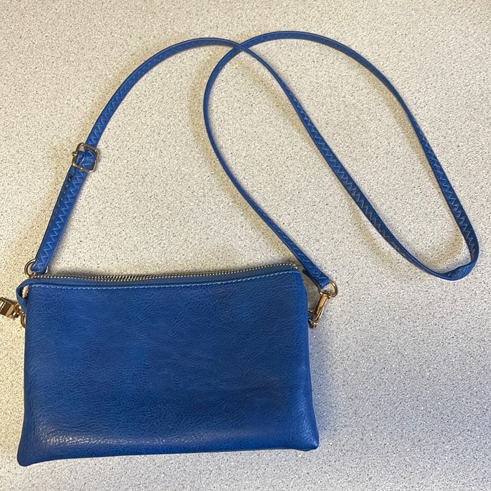 Jen & Co triple compartment crossbody purse